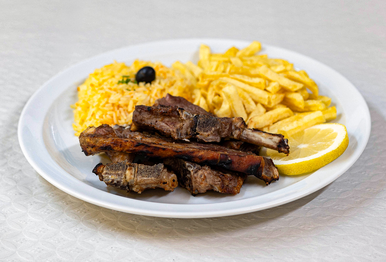 Costeletas de Borrego Grelhadas